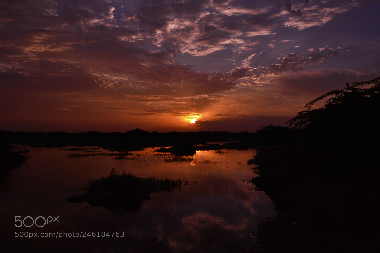 Nikon D3200 sample photo. Burning sky photography