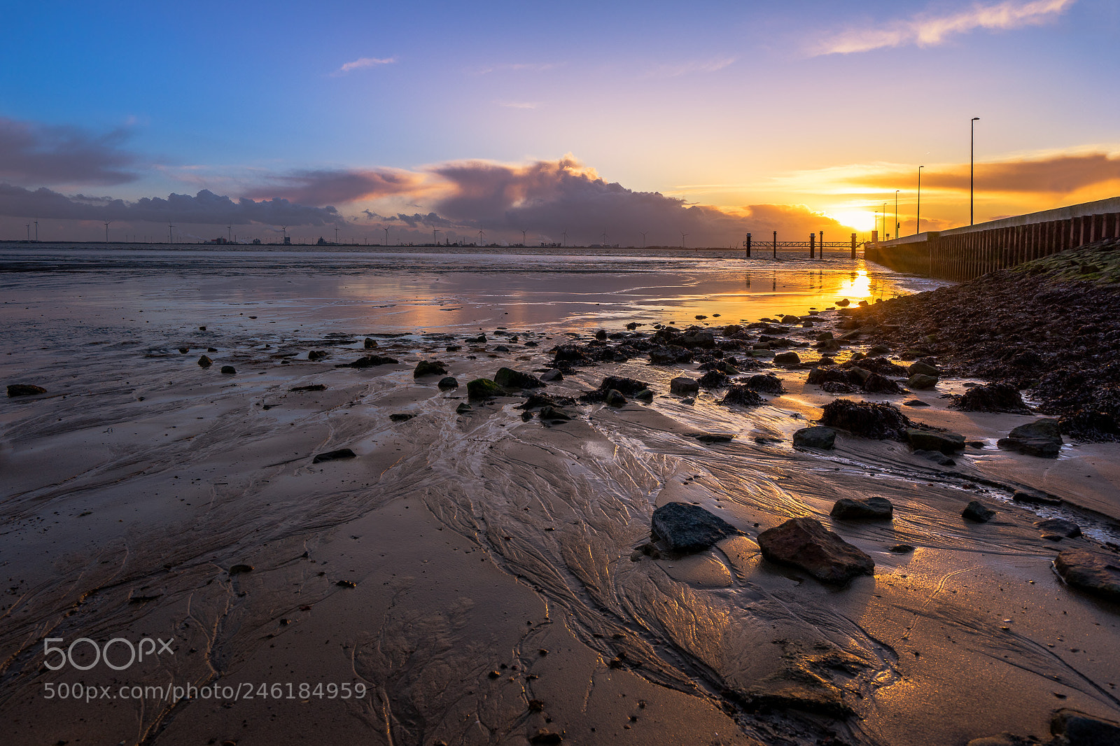 Sony a7 II sample photo. Emden knock sonnenuntergang photography