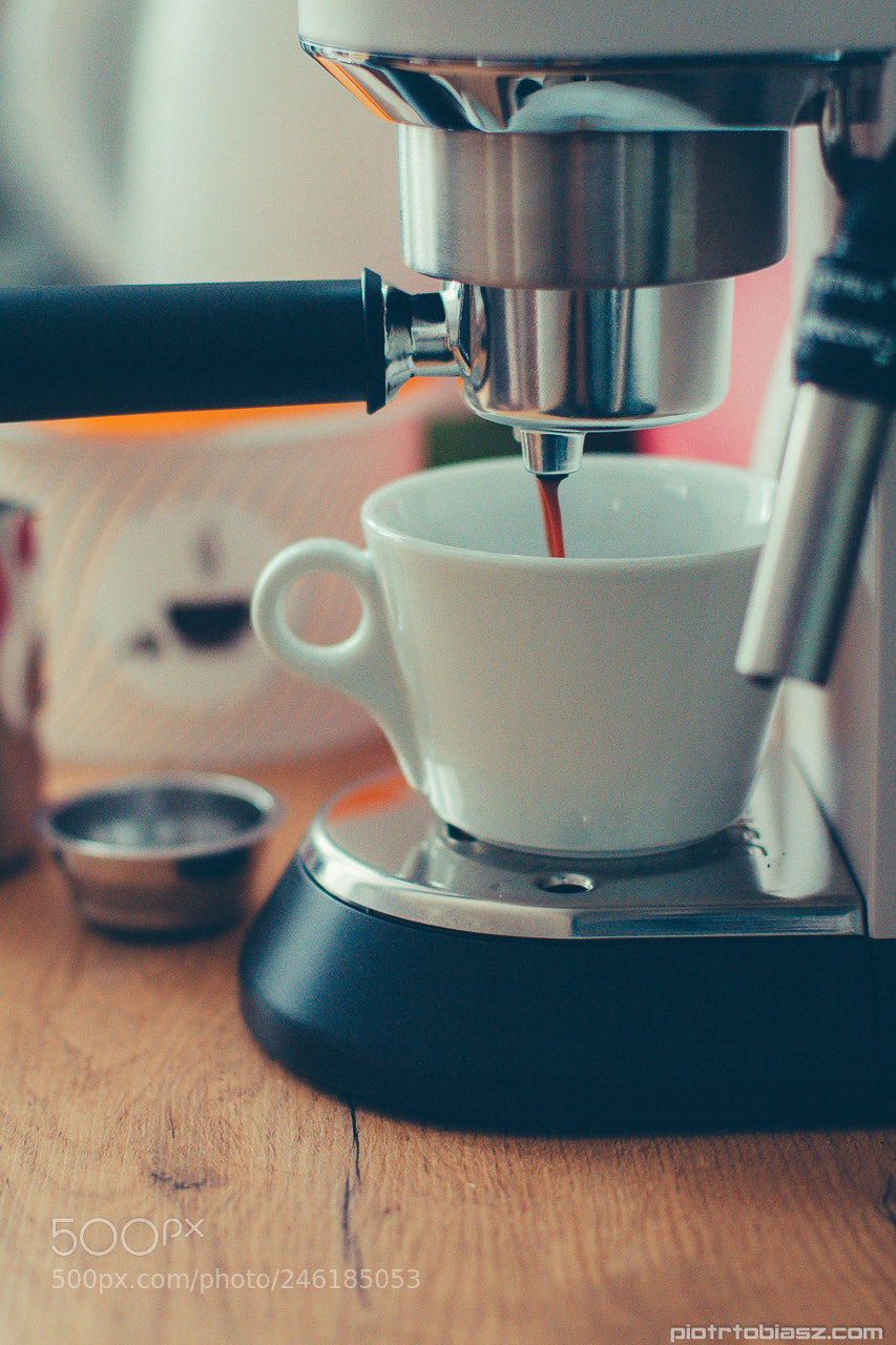 Canon EOS 7D sample photo. Coffee machine photography