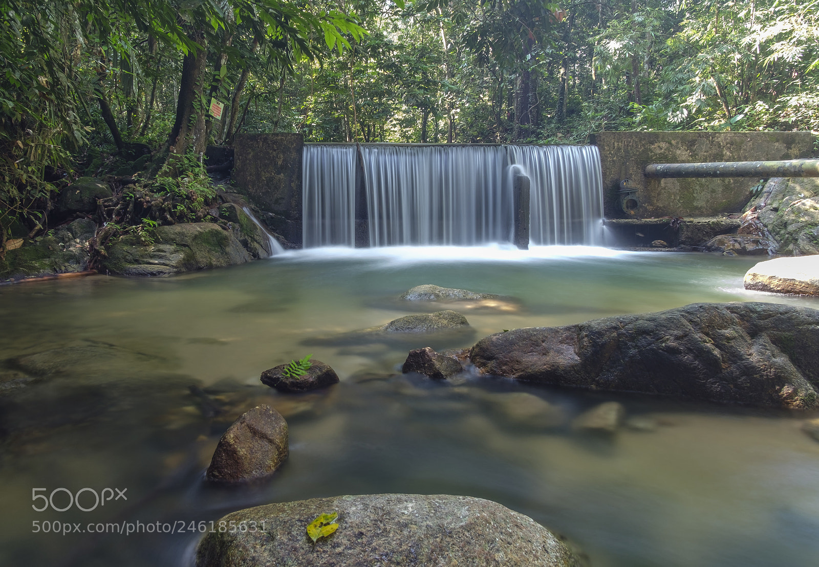 Fujifilm X-T2 sample photo. The wonderful waterfall photography