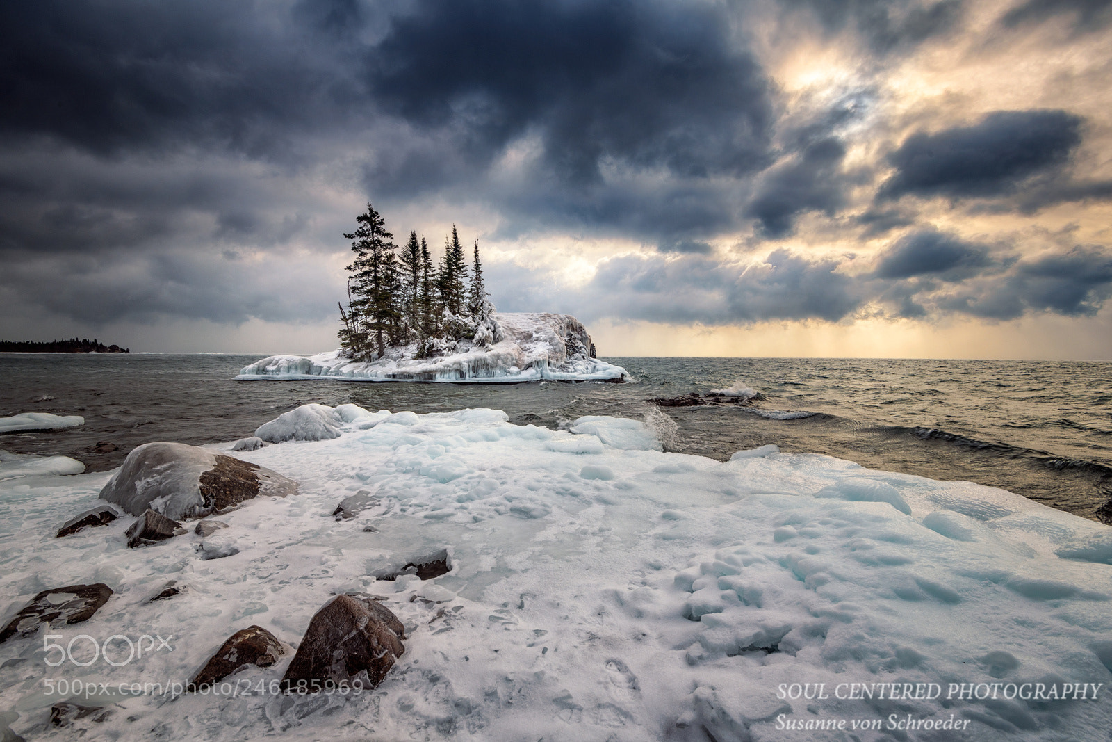 Nikon D850 sample photo. Dramatic winter morning photography