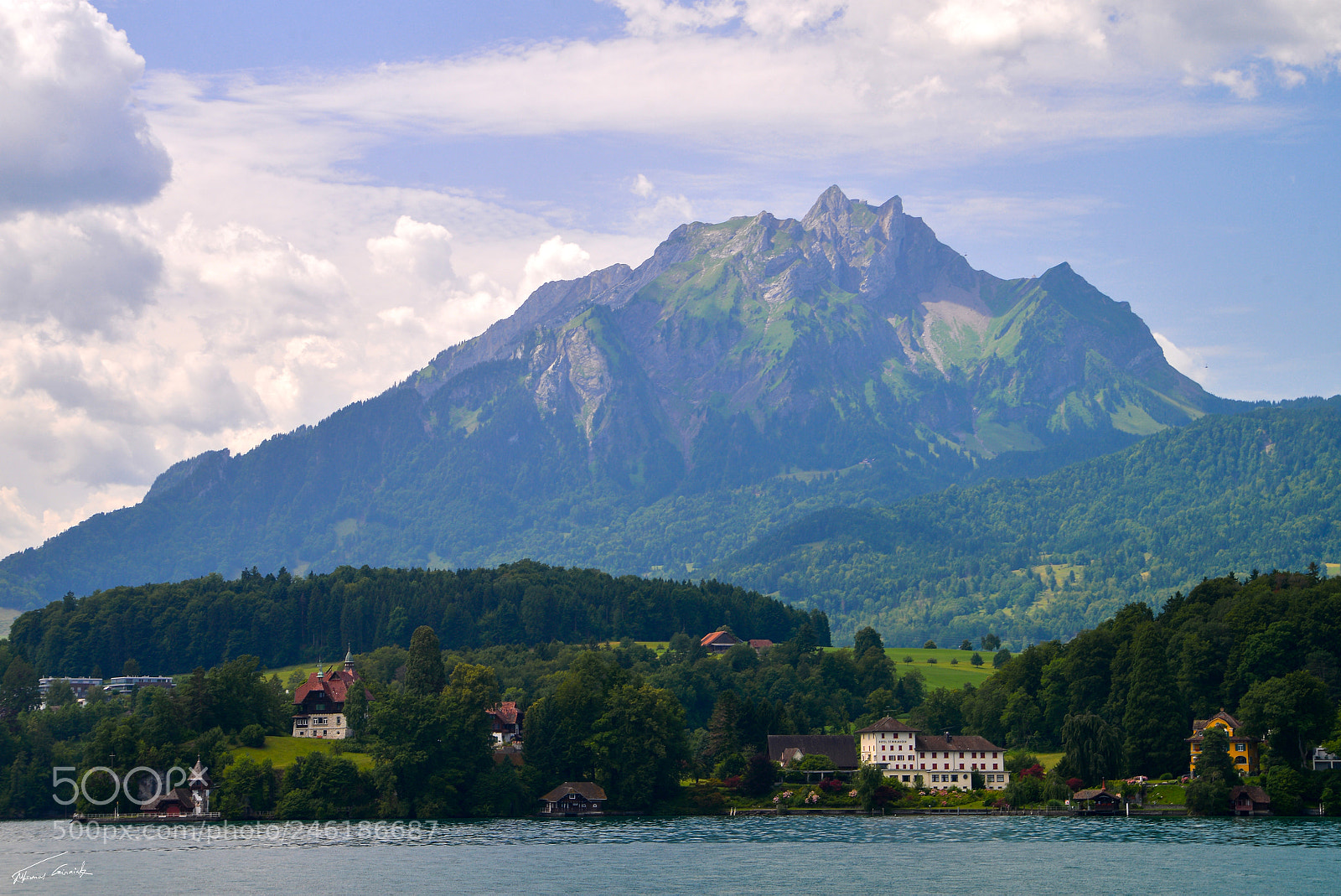 Nikon D600 sample photo. Alps in the summer photography