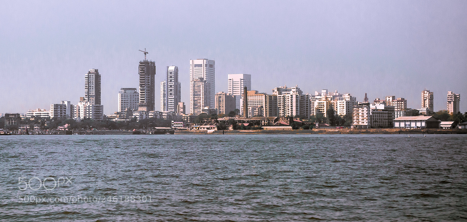 Nikon D5200 sample photo. Mumbai skyline photography