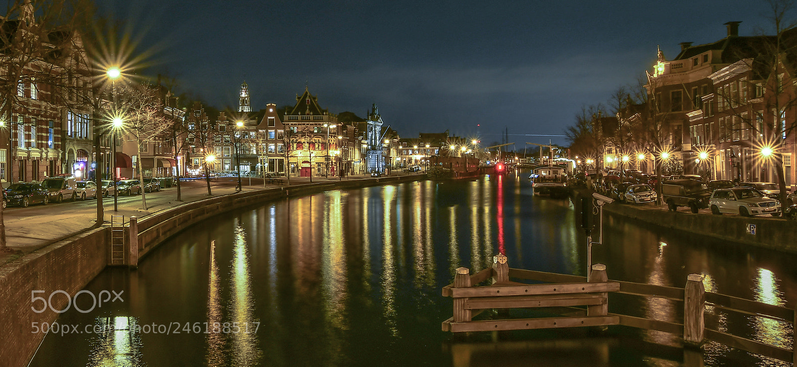 Nikon D500 sample photo. Haarlem by night photography