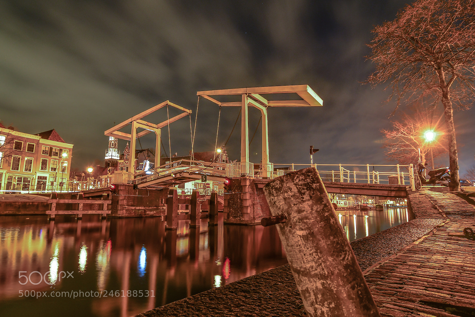 Nikon D500 sample photo. Haarlem by night photography