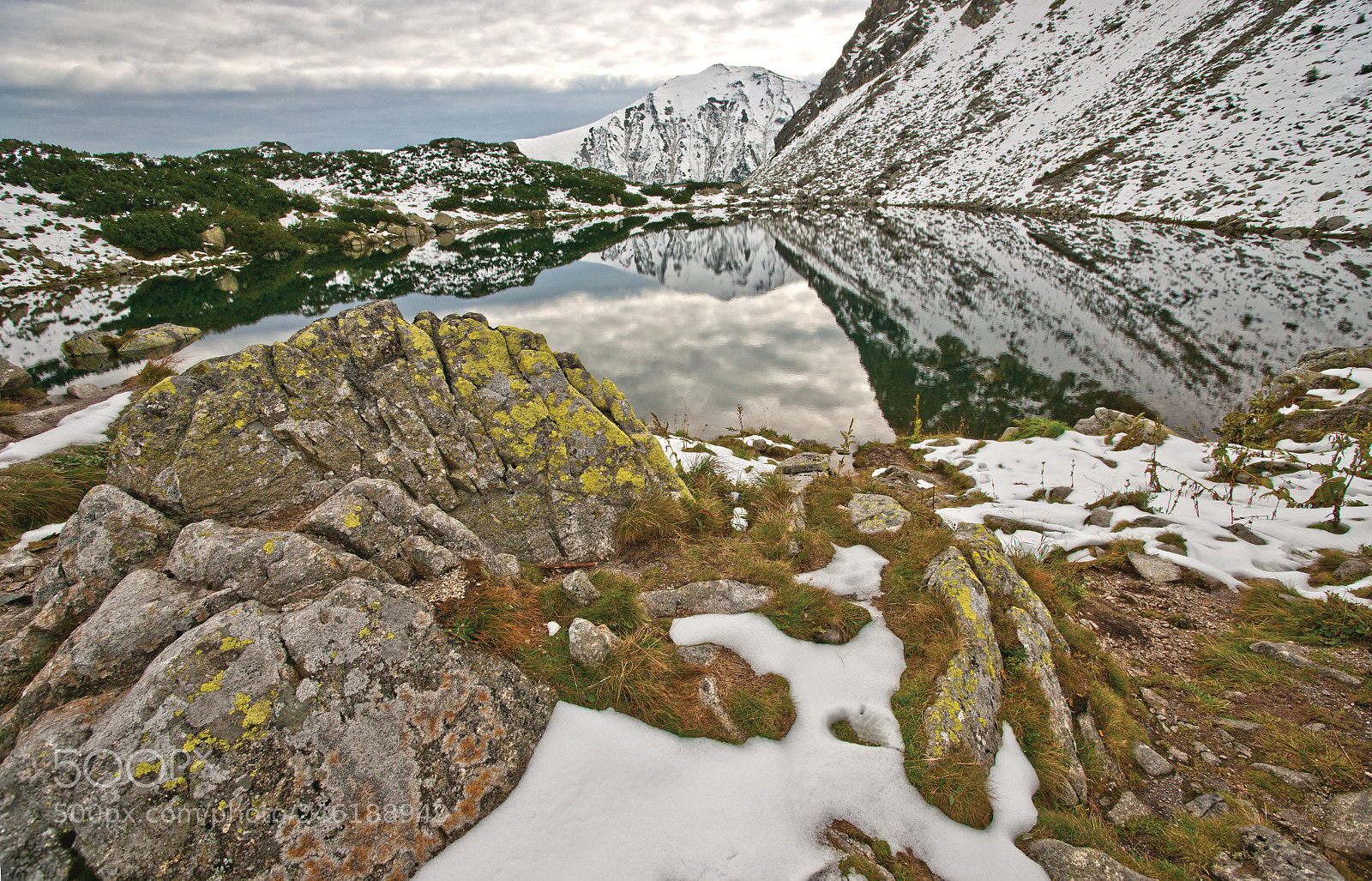 Sony Alpha DSLR-A900 sample photo. Roháčske pleso tarn photography