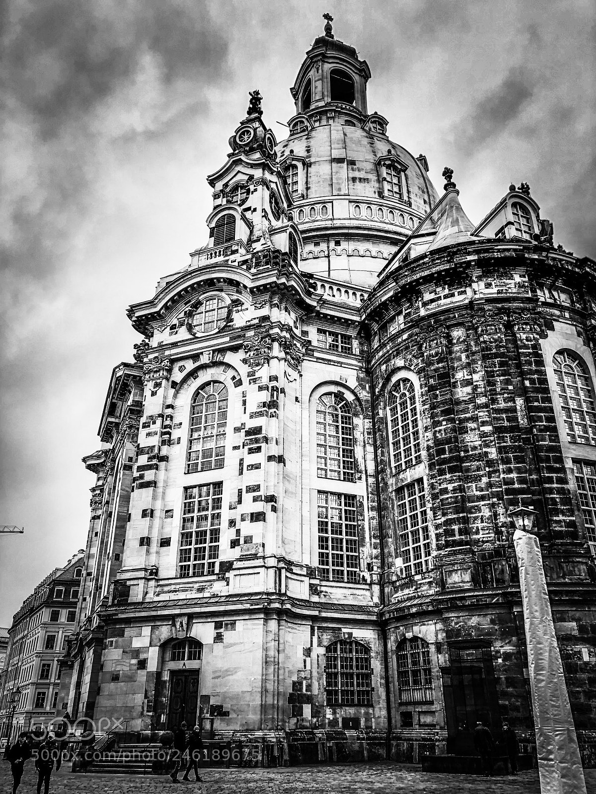 Apple iPhone X sample photo. Dresden frauenkirche photography