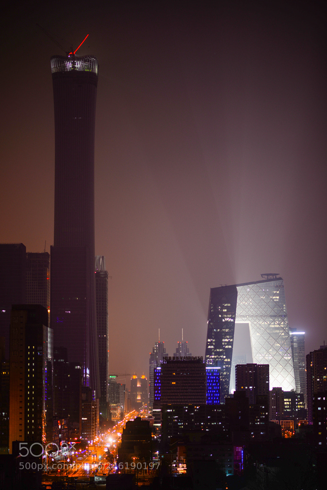 Nikon D610 sample photo. Night of beijing, china photography