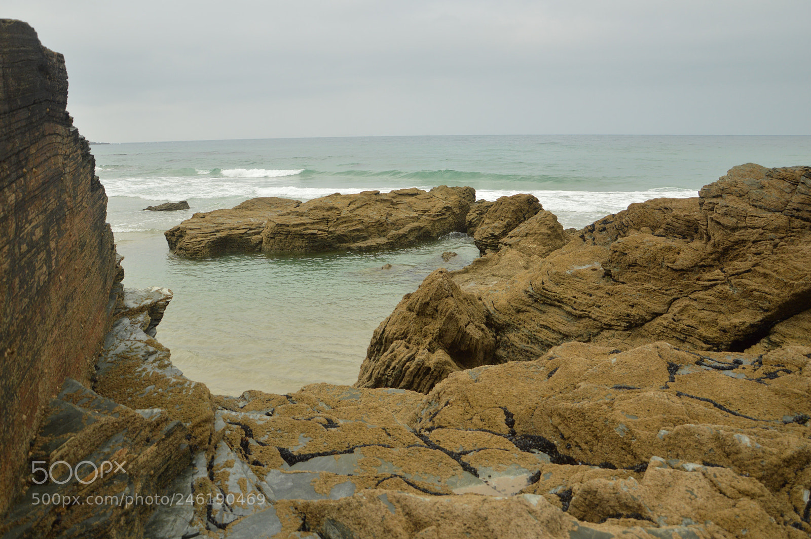Nikon D3200 sample photo. Rocky coastline photography
