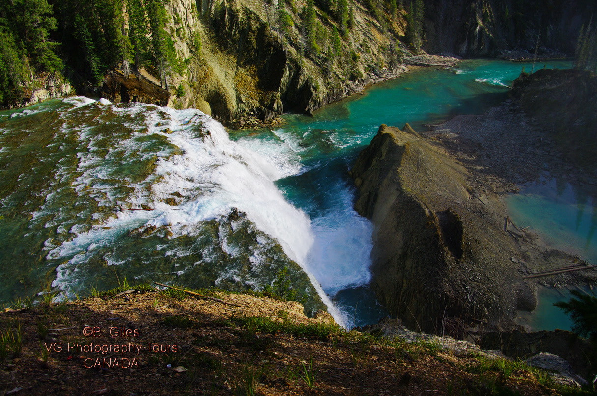 Pentax K20D sample photo. Fall from above photography