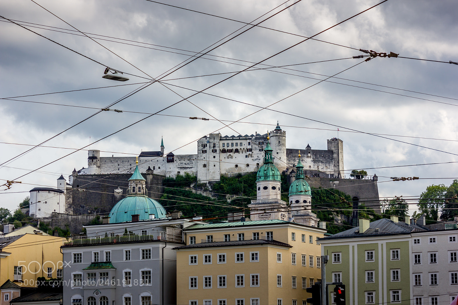 Canon EOS 550D (EOS Rebel T2i / EOS Kiss X4) sample photo. The salzburg castle photography
