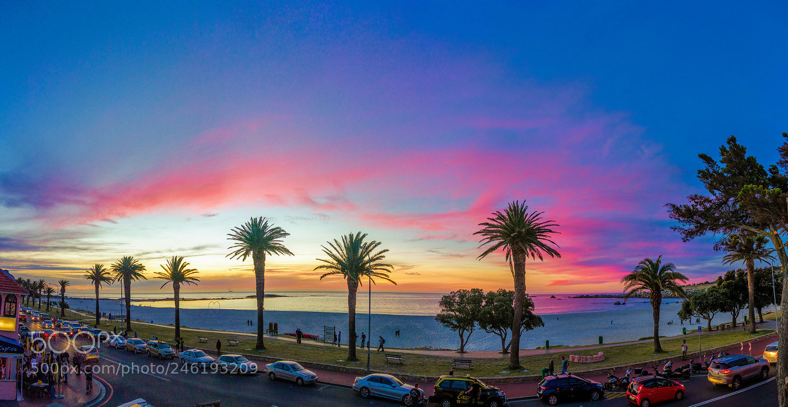 Canon EOS 7D sample photo. Sunset over camps bay photography