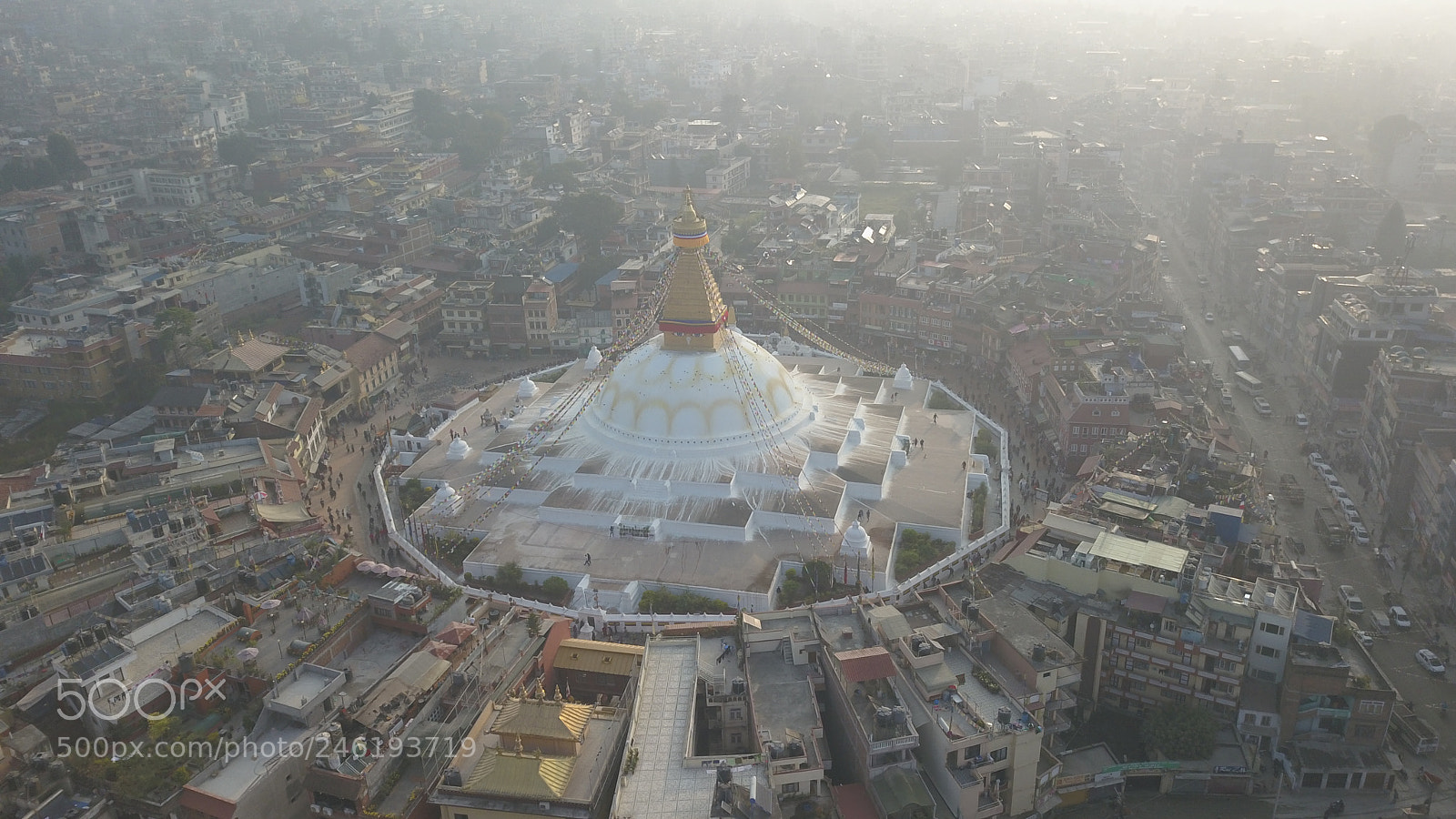 DJI FC220 sample photo. Stupa bodhnath kathmandu, nepal photography