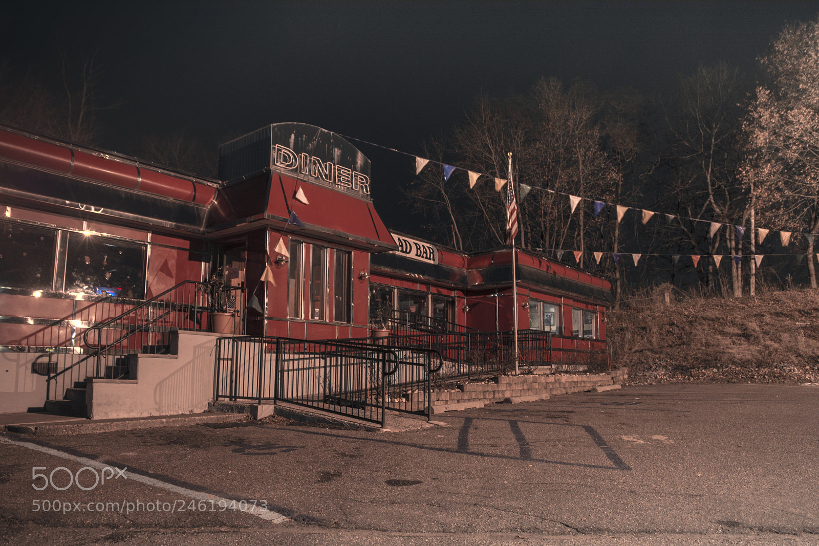 Nikon D7100 sample photo. An american diner photography