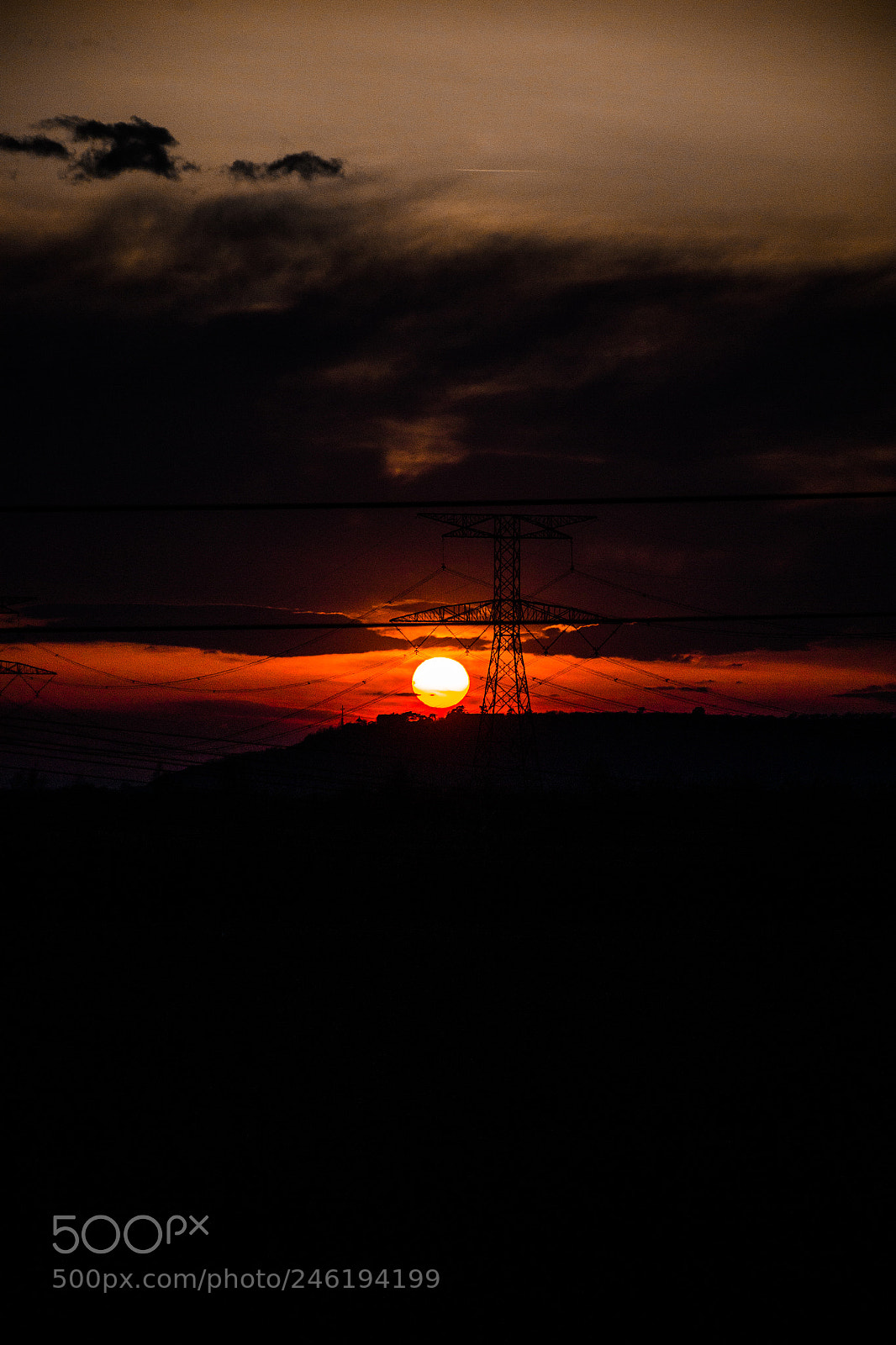 Nikon D3100 sample photo. Sunset photography