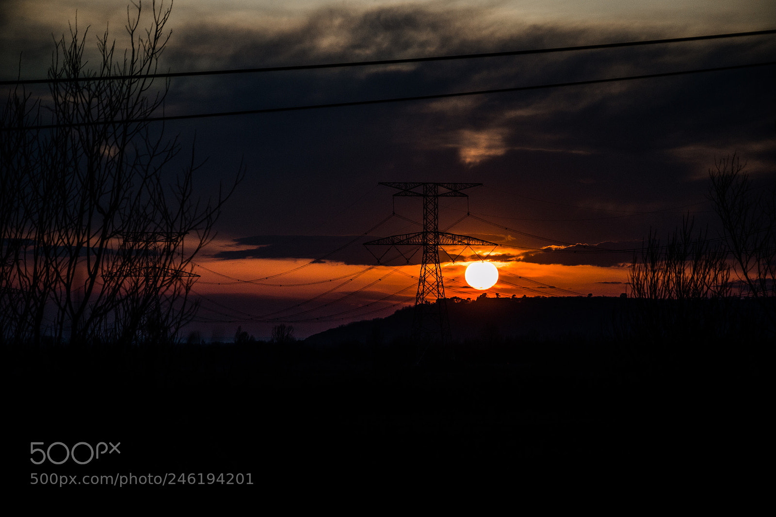 Nikon D3100 sample photo. Sunset photography