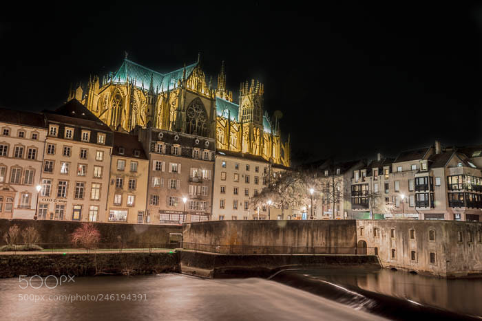 Nikon D7100 sample photo. Metz by night... photography
