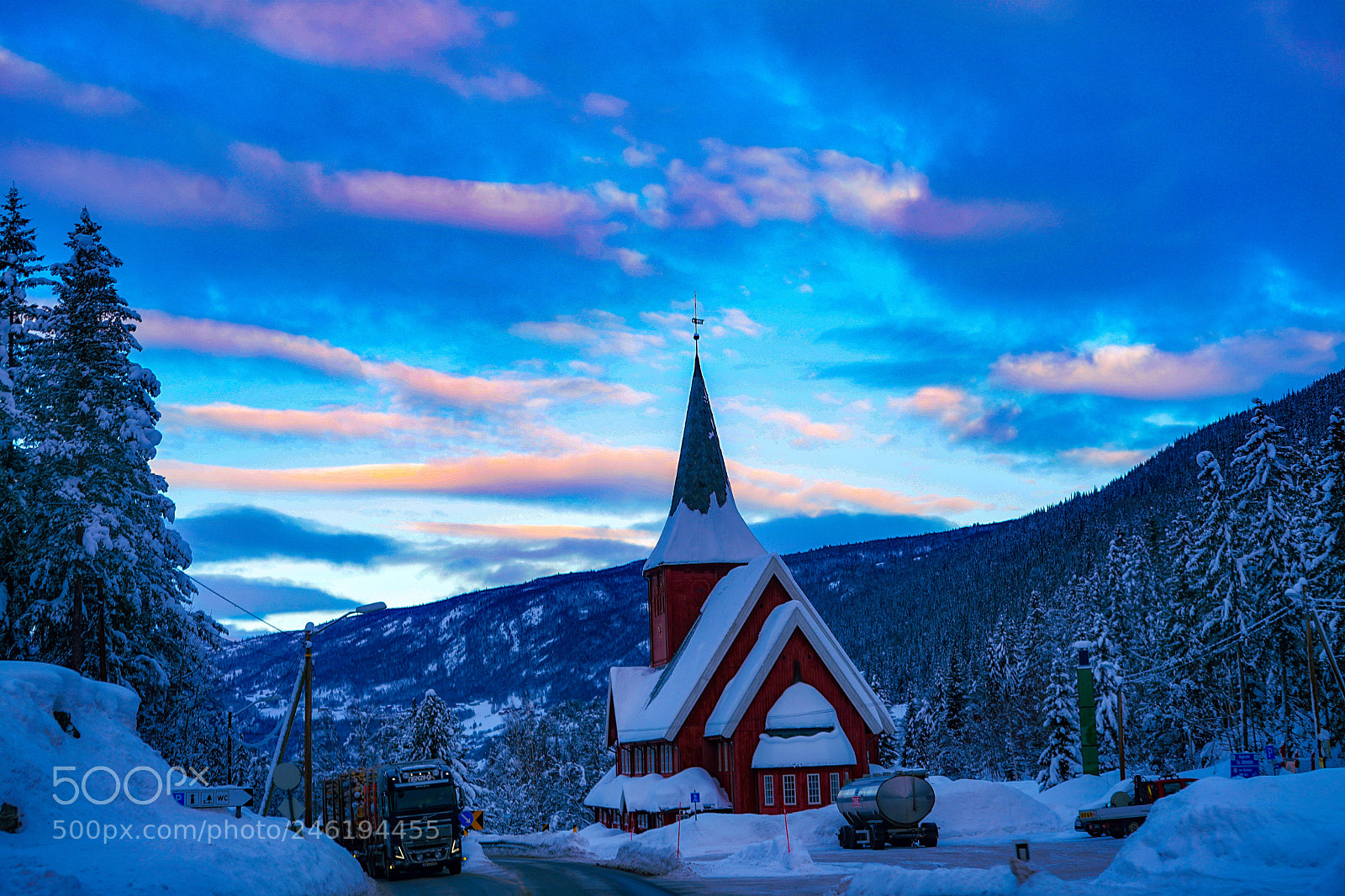 Sony a7 II sample photo. Hagafoss...hallingdal road photography
