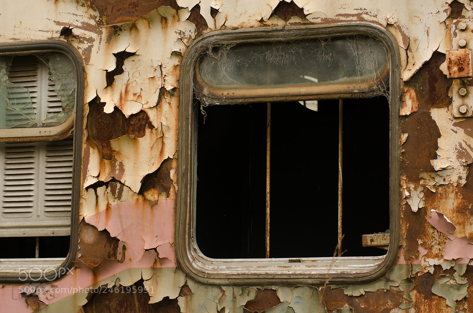 Nikon D5100 sample photo. Old train photography