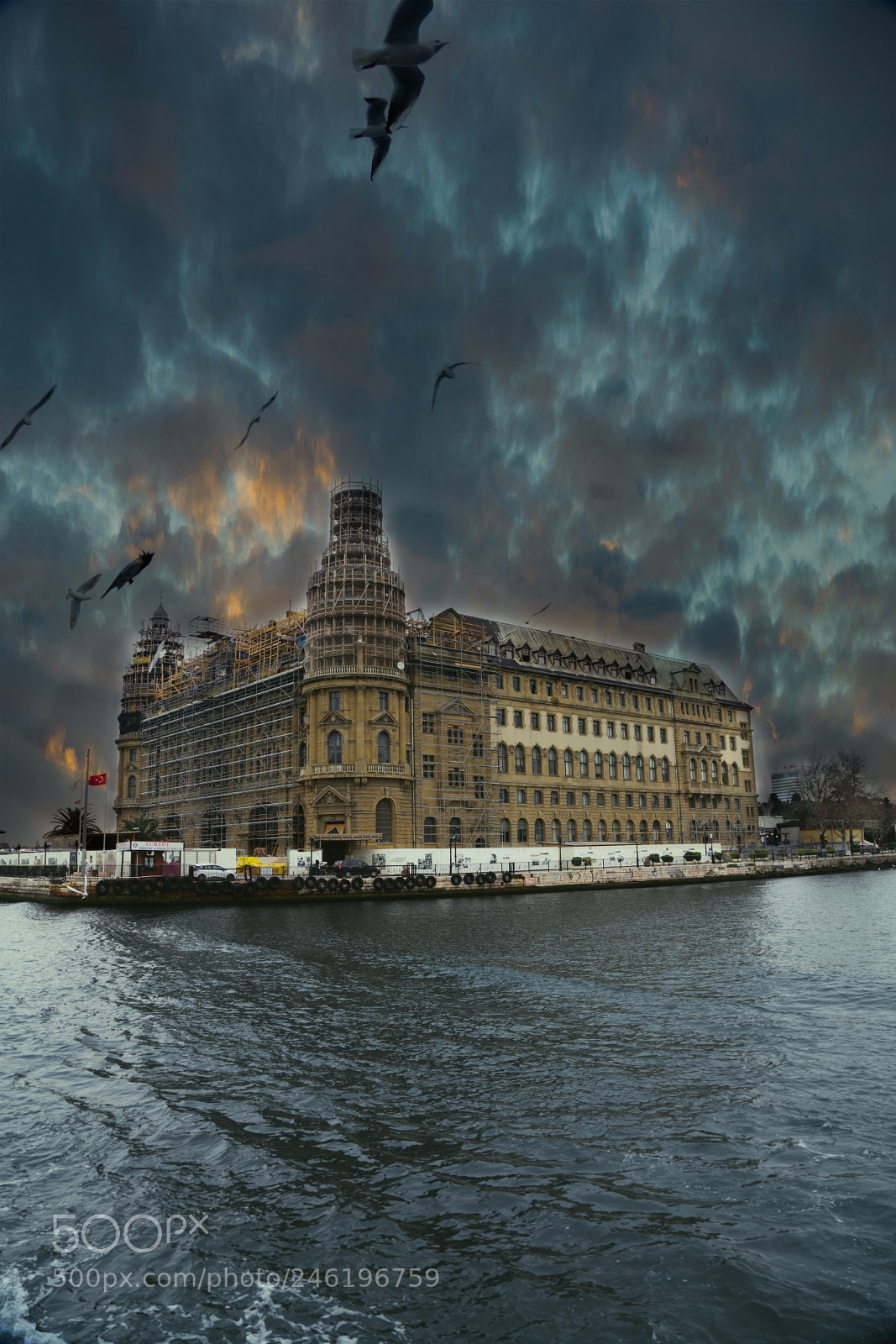Sony a7R II sample photo. Haydarpasa station photography