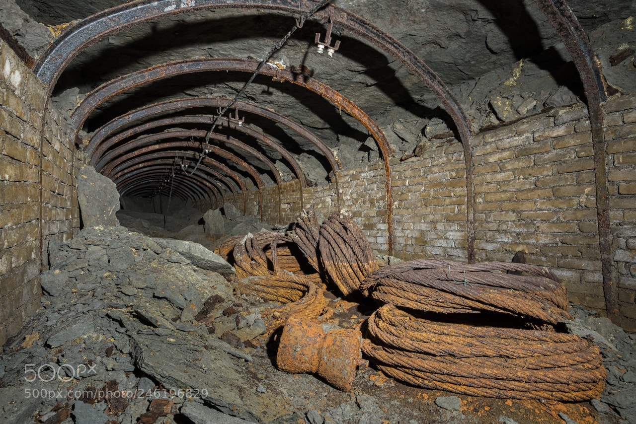 Nikon D600 sample photo. Rusty winching cables photography