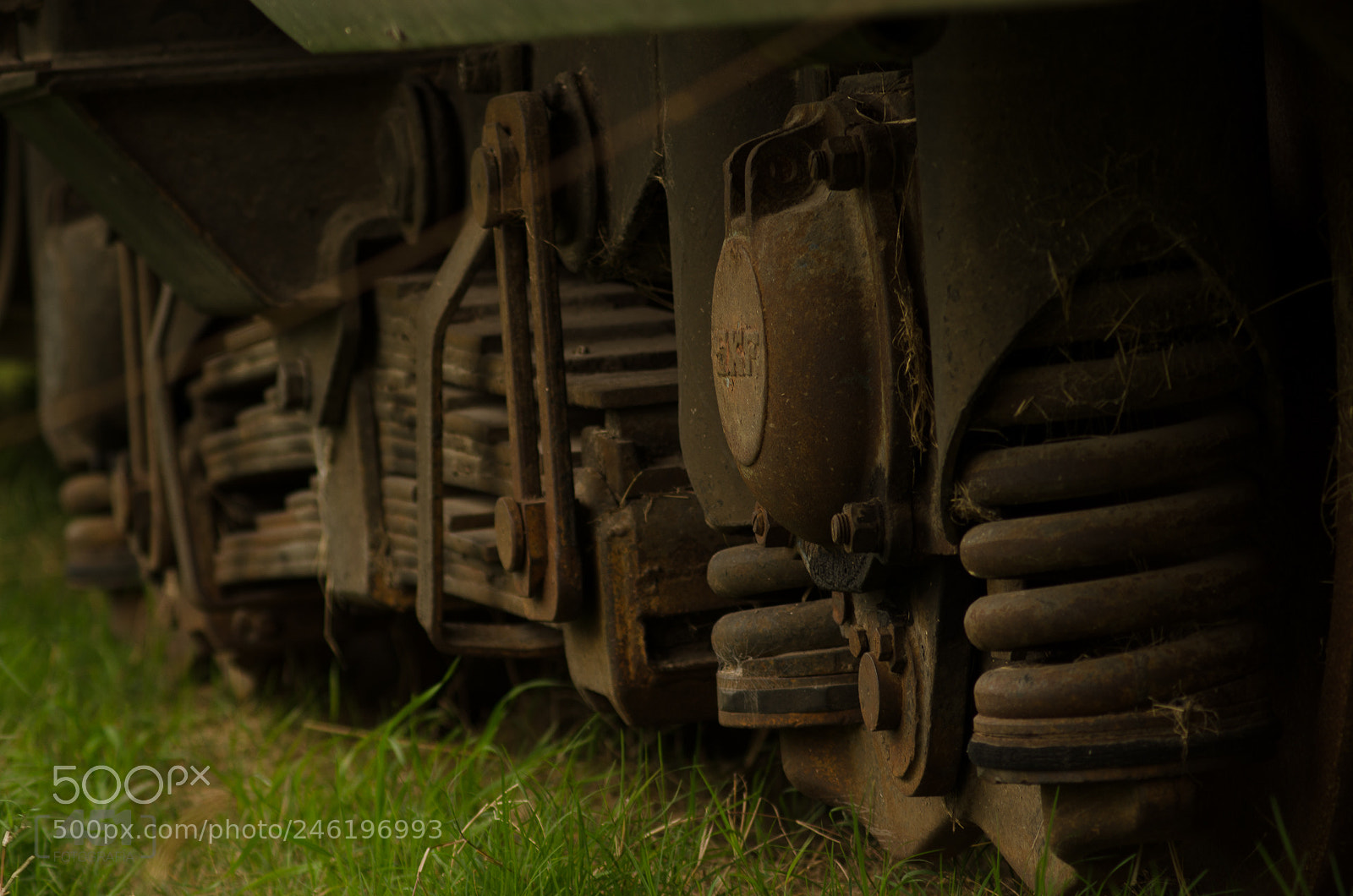 Nikon D5100 sample photo. Train abandond photography