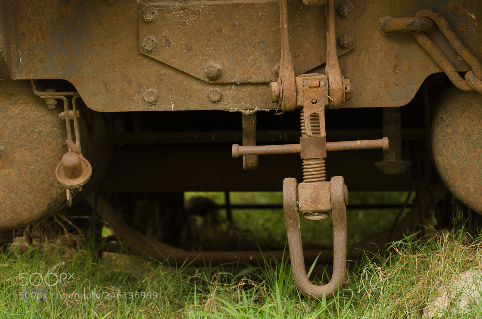 Nikon D5100 sample photo. Train abandond photography