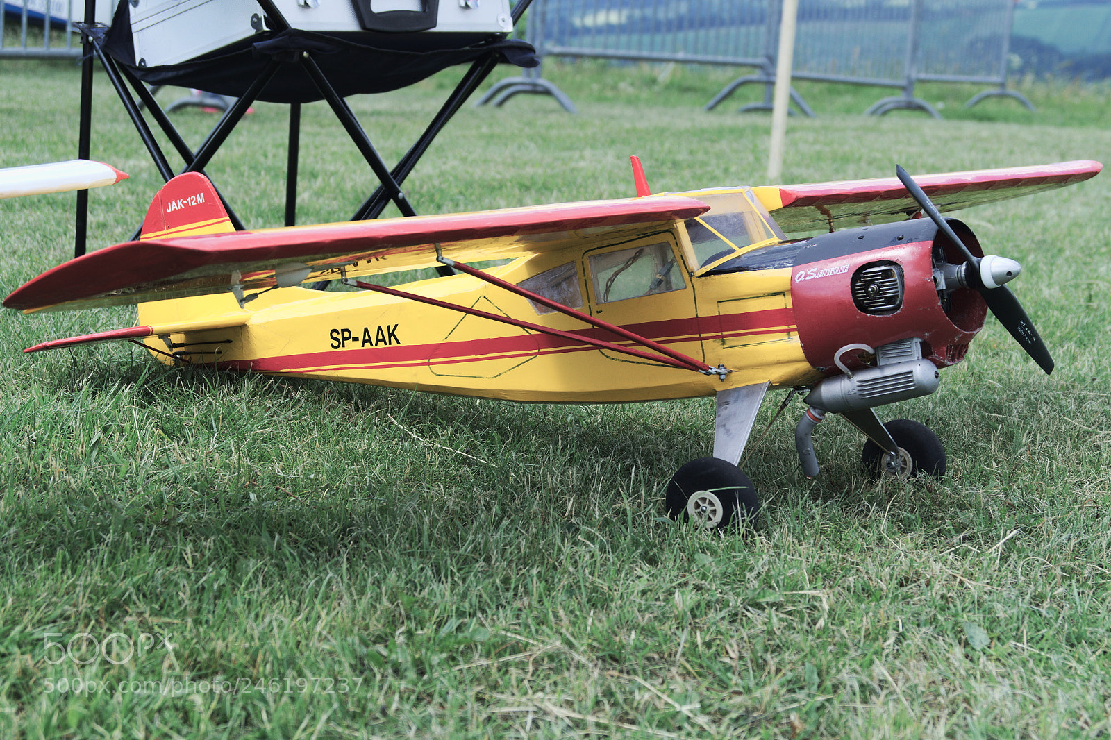 Sony SLT-A58 sample photo. Yak-12m model airplane photography