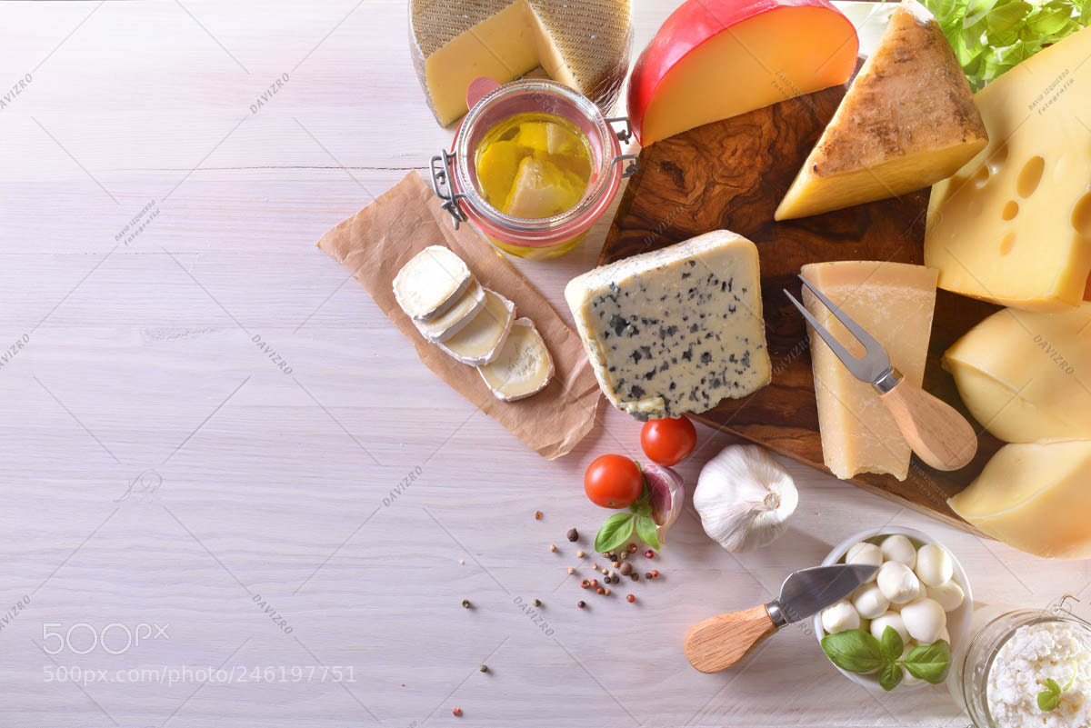 Nikon D810 sample photo. Various types of cheeses photography