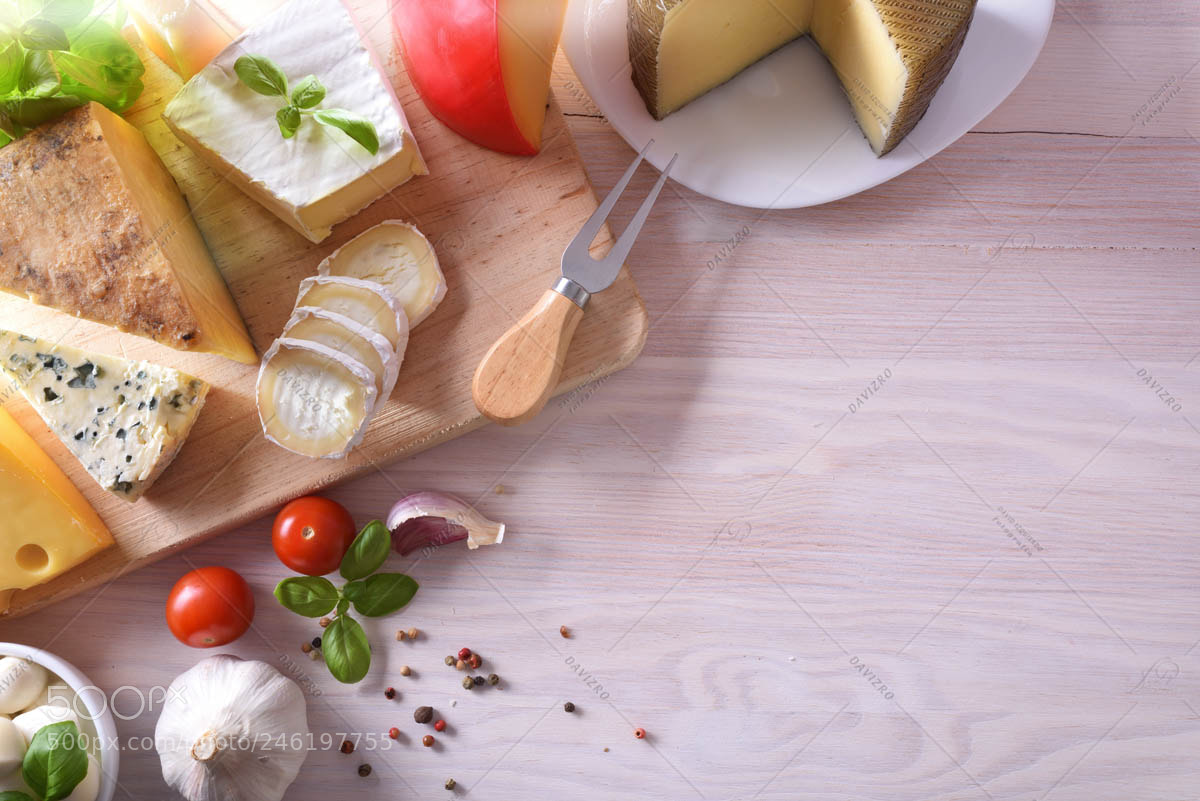 Nikon D810 sample photo. Various types of cheeses photography