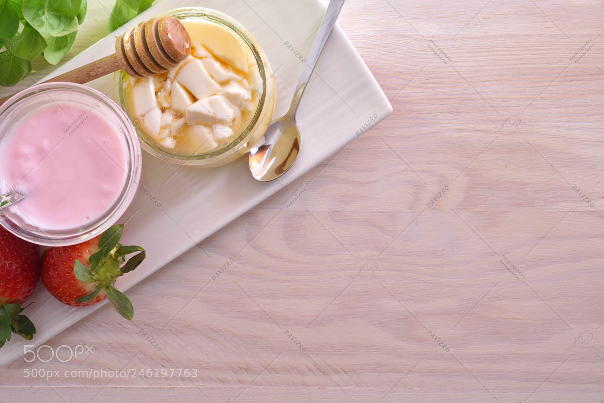 Nikon D810 sample photo. Yogurt and curd with photography