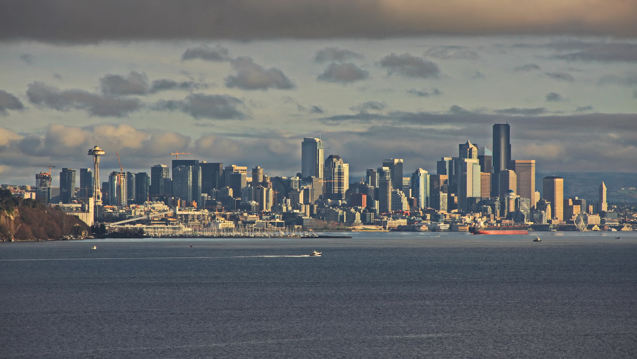 EF75-300mm f/4-5.6 sample photo. Winter seattle photography