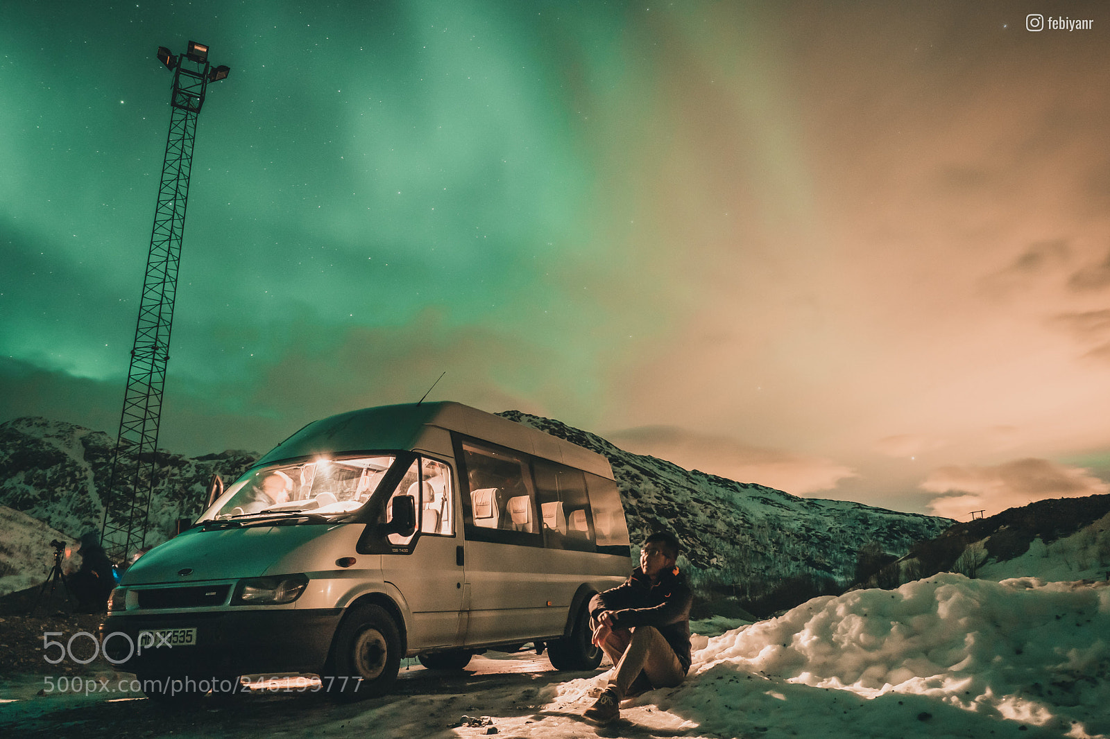 Fujifilm X-T20 sample photo. Under the northern lights photography