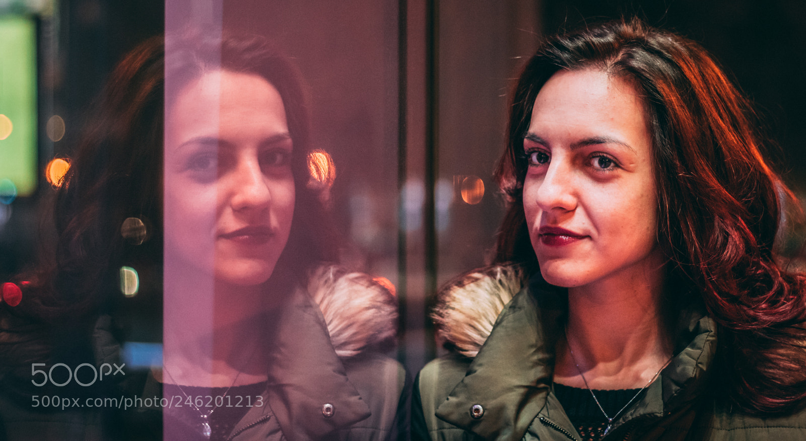 Canon EOS 760D (EOS Rebel T6s / EOS 8000D) sample photo. Reflection of the night photography
