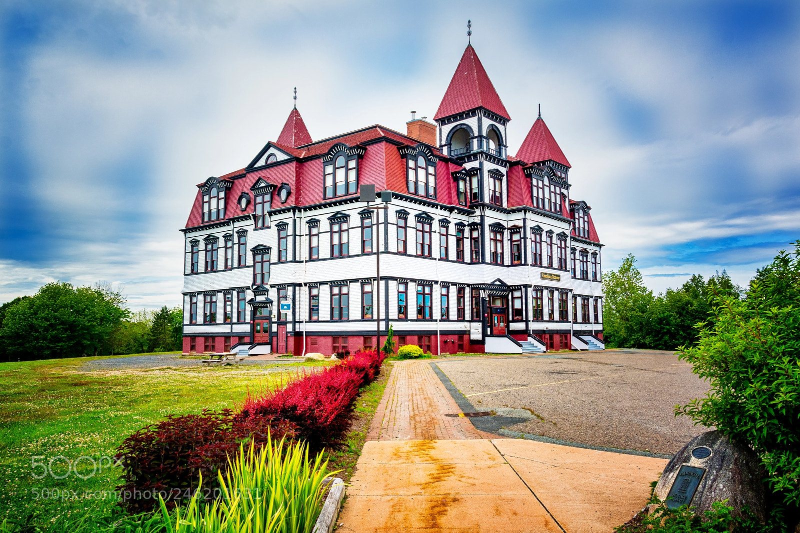 Nikon D7100 sample photo. Lunenburg academy photography