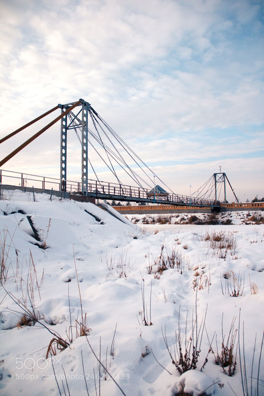 Canon EOS 600D (Rebel EOS T3i / EOS Kiss X5) sample photo. Suspension bridge in the photography