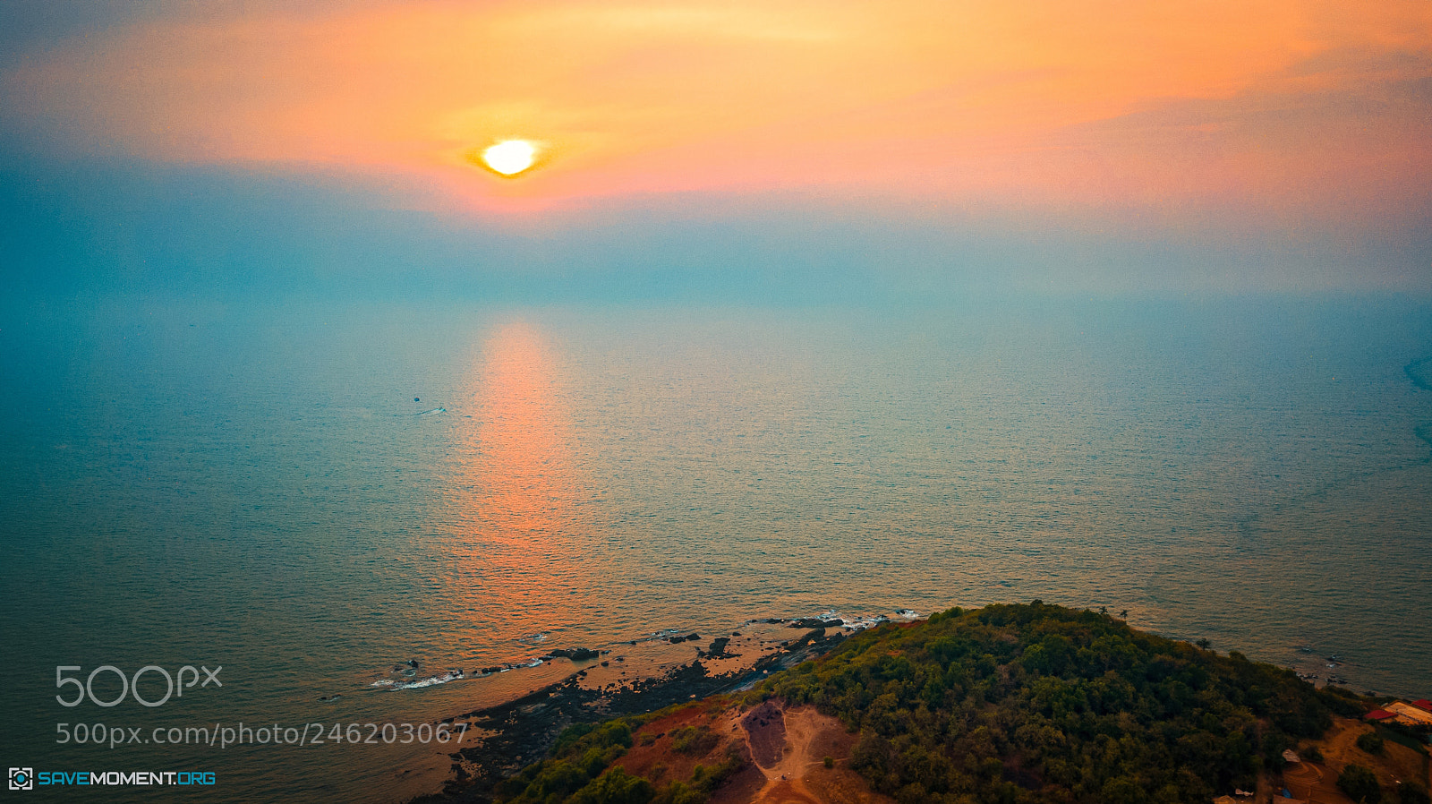 DJI FC220 sample photo. Sunset photography