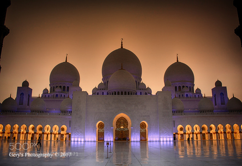 Canon EOS 450D (EOS Rebel XSi / EOS Kiss X2) sample photo. Sheikh zayed mosque photography