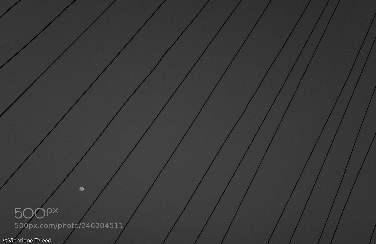 Panasonic Lumix DMC-G5 sample photo. Trapped moon photography