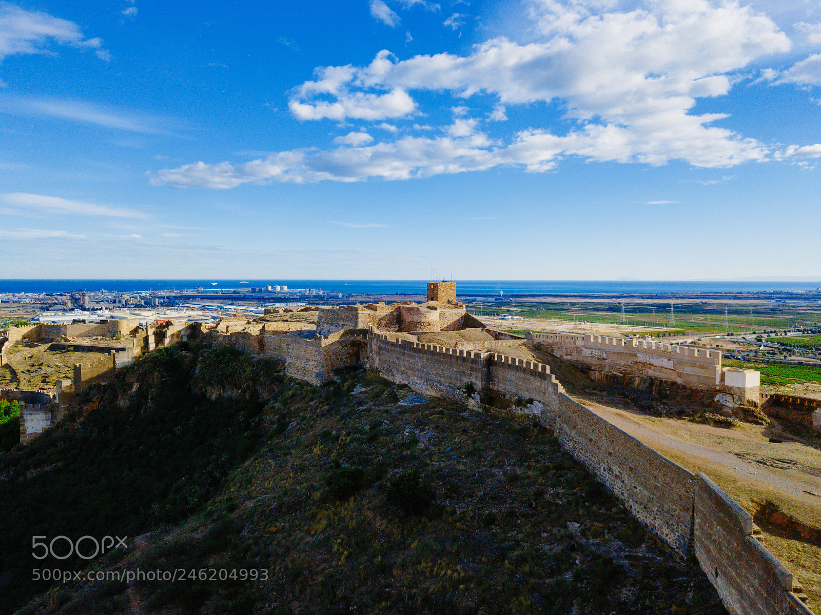 DJI FC220 sample photo. View on the castle photography
