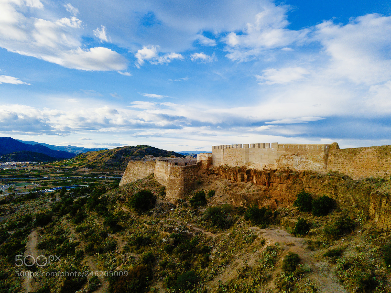 DJI FC220 sample photo. View on the castle photography