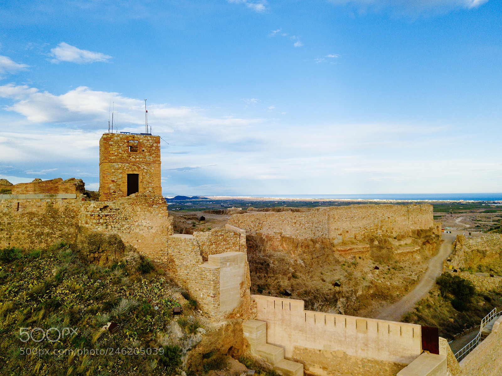 DJI FC220 sample photo. View on the castle photography