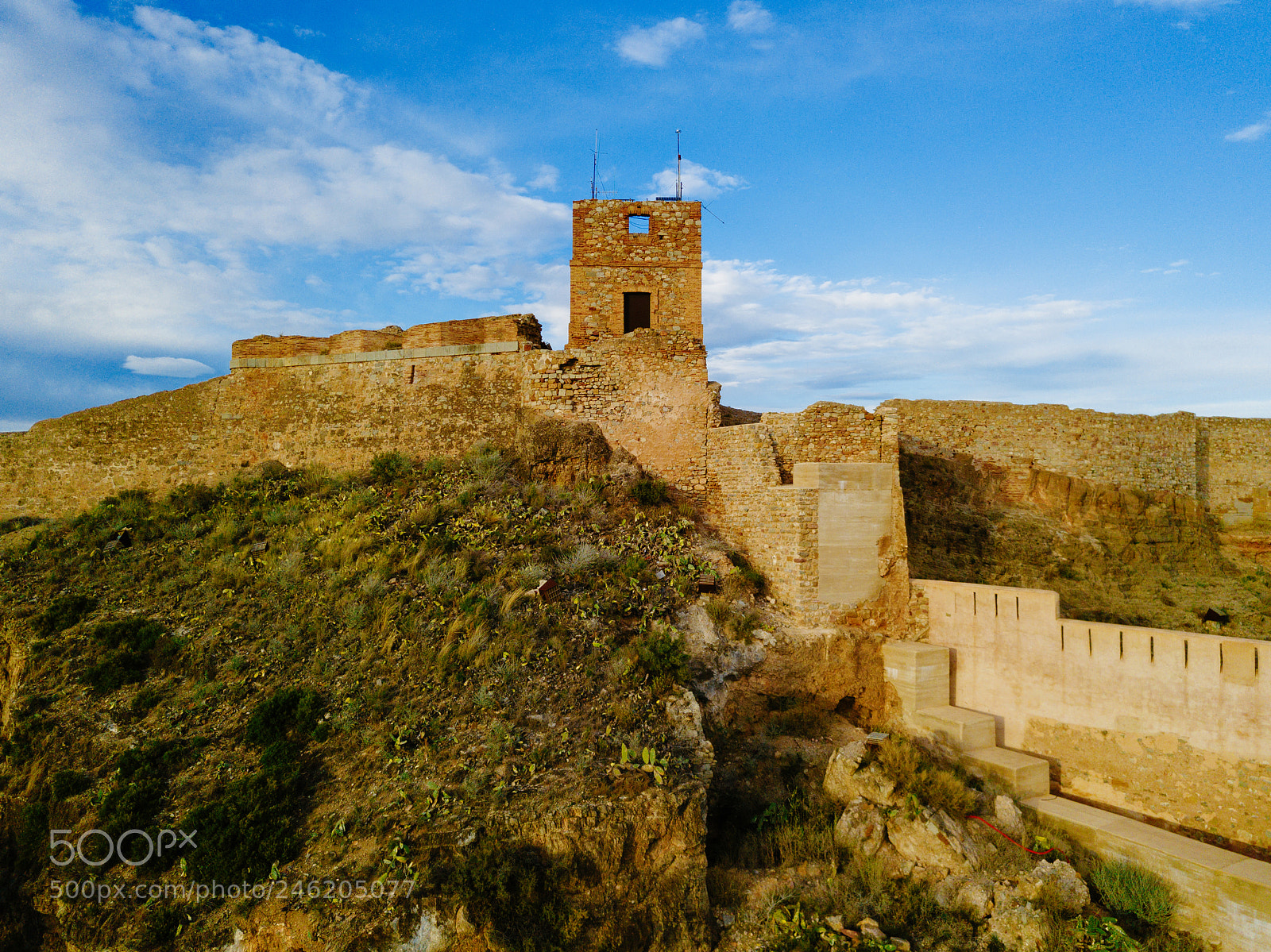 DJI FC220 sample photo. View on the castle photography
