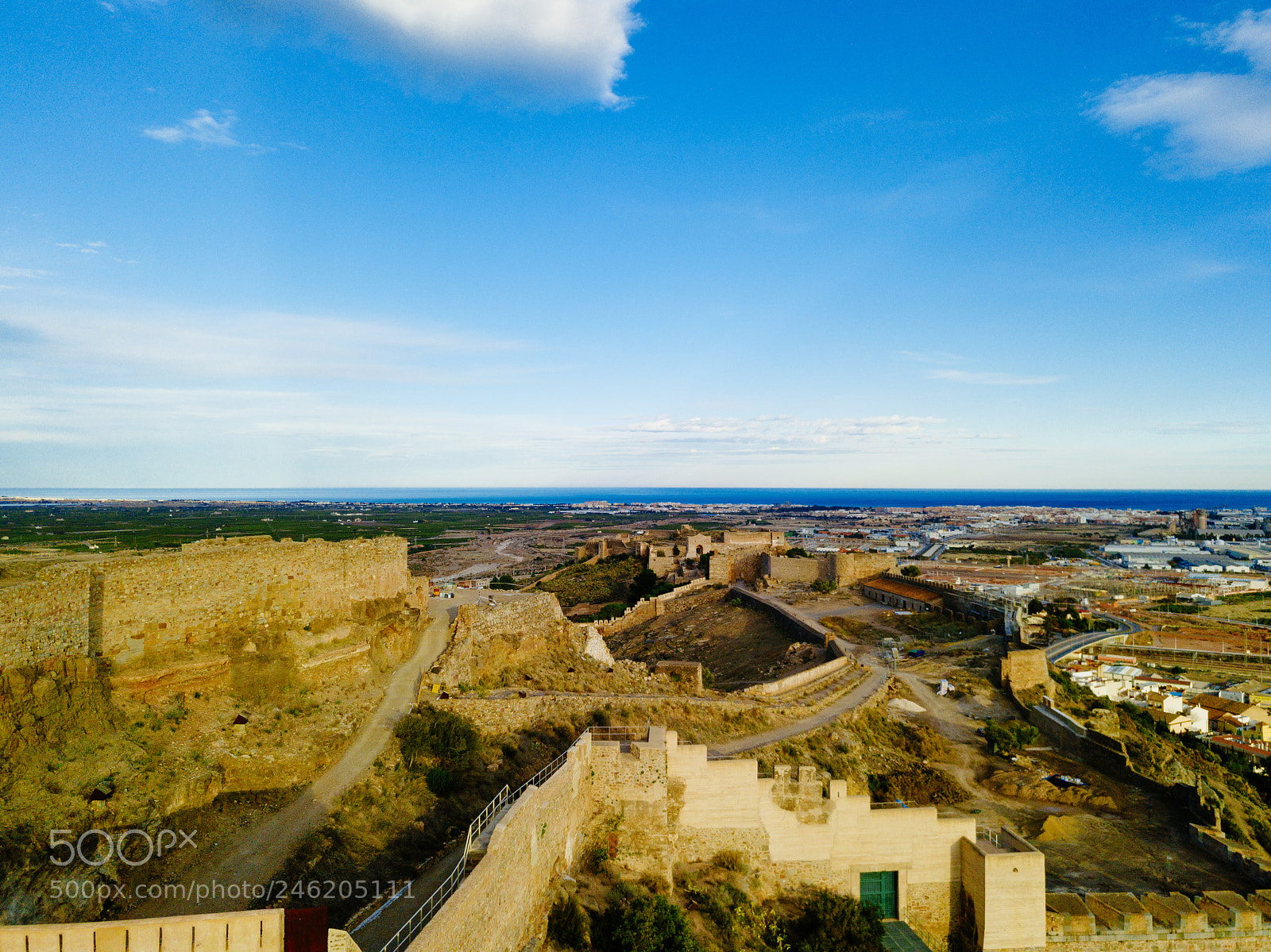 DJI FC220 sample photo. View on the castle photography