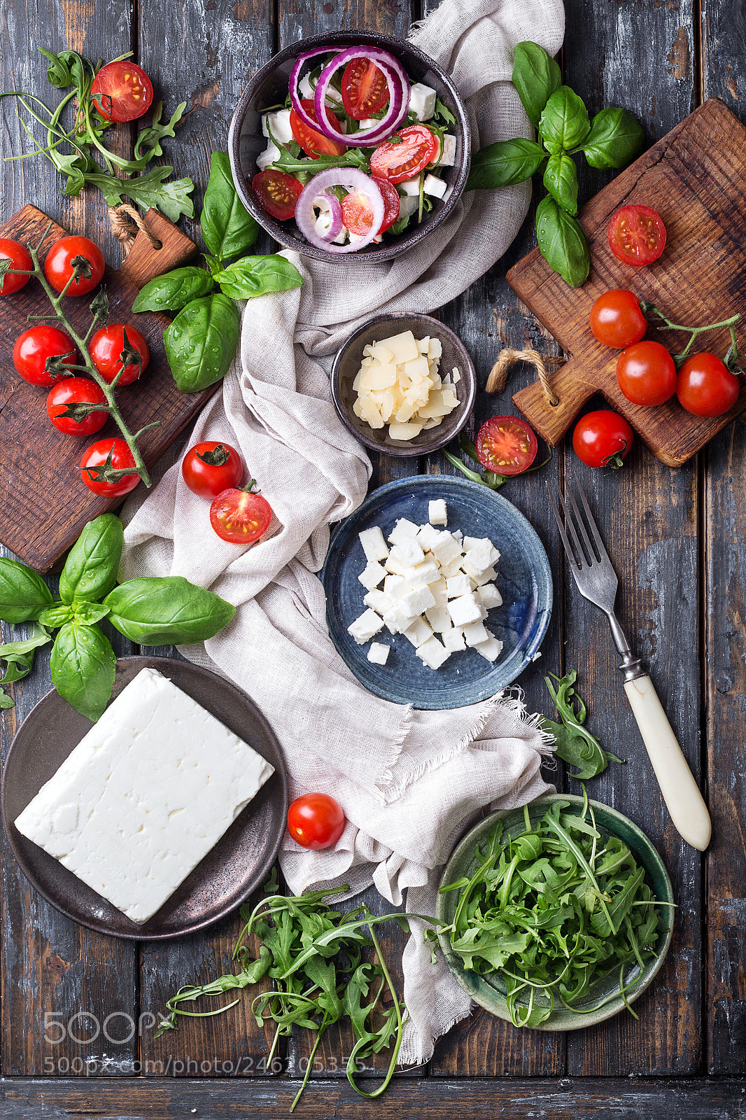 Canon EOS 700D (EOS Rebel T5i / EOS Kiss X7i) sample photo. Traditional greek feta cheese photography