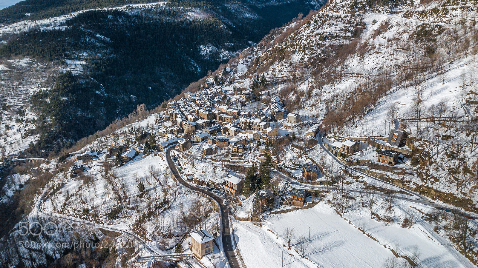 DJI FC220 sample photo. Queralbs drone photography