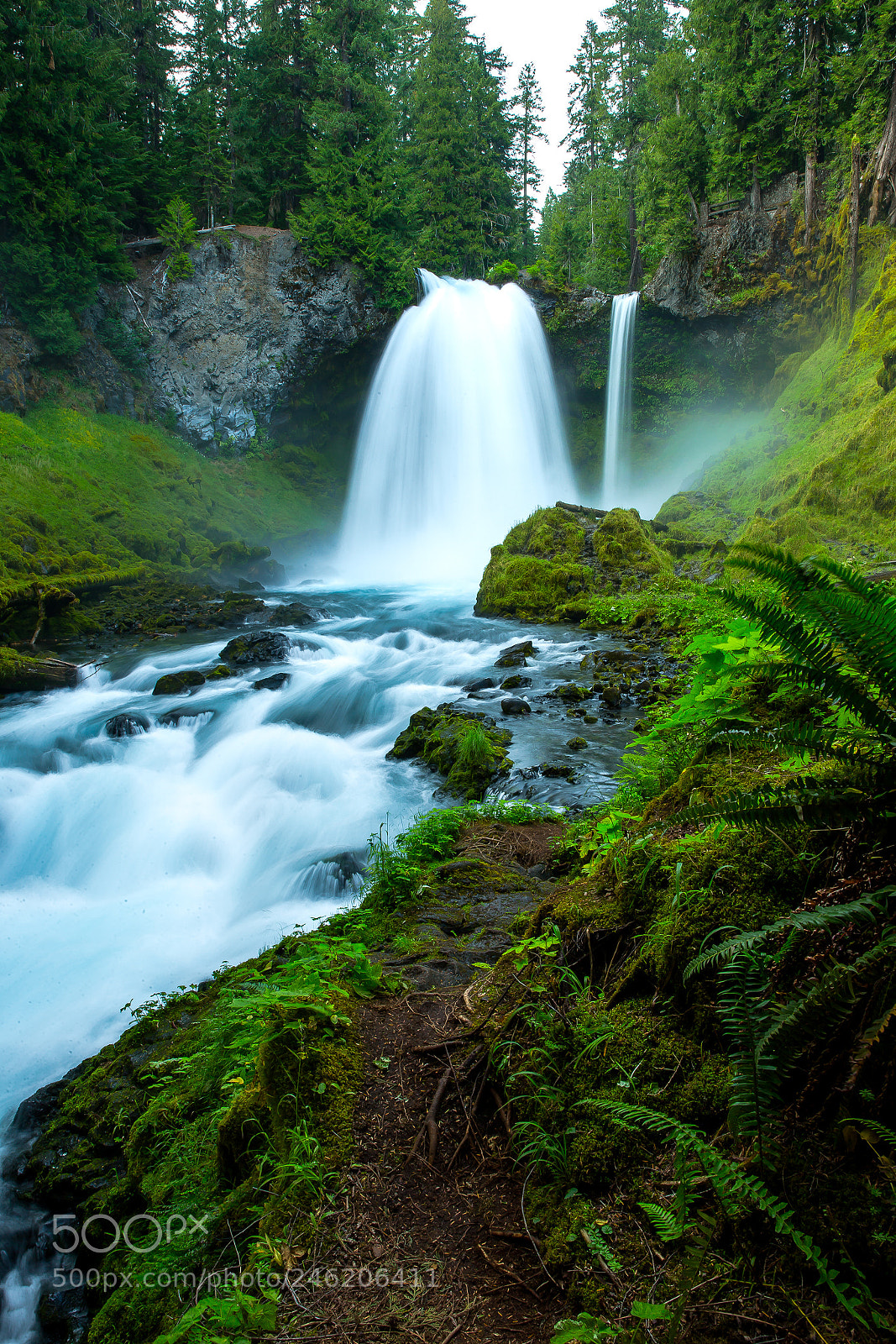 Canon EOS-1D X sample photo. Oregon waterfall photography