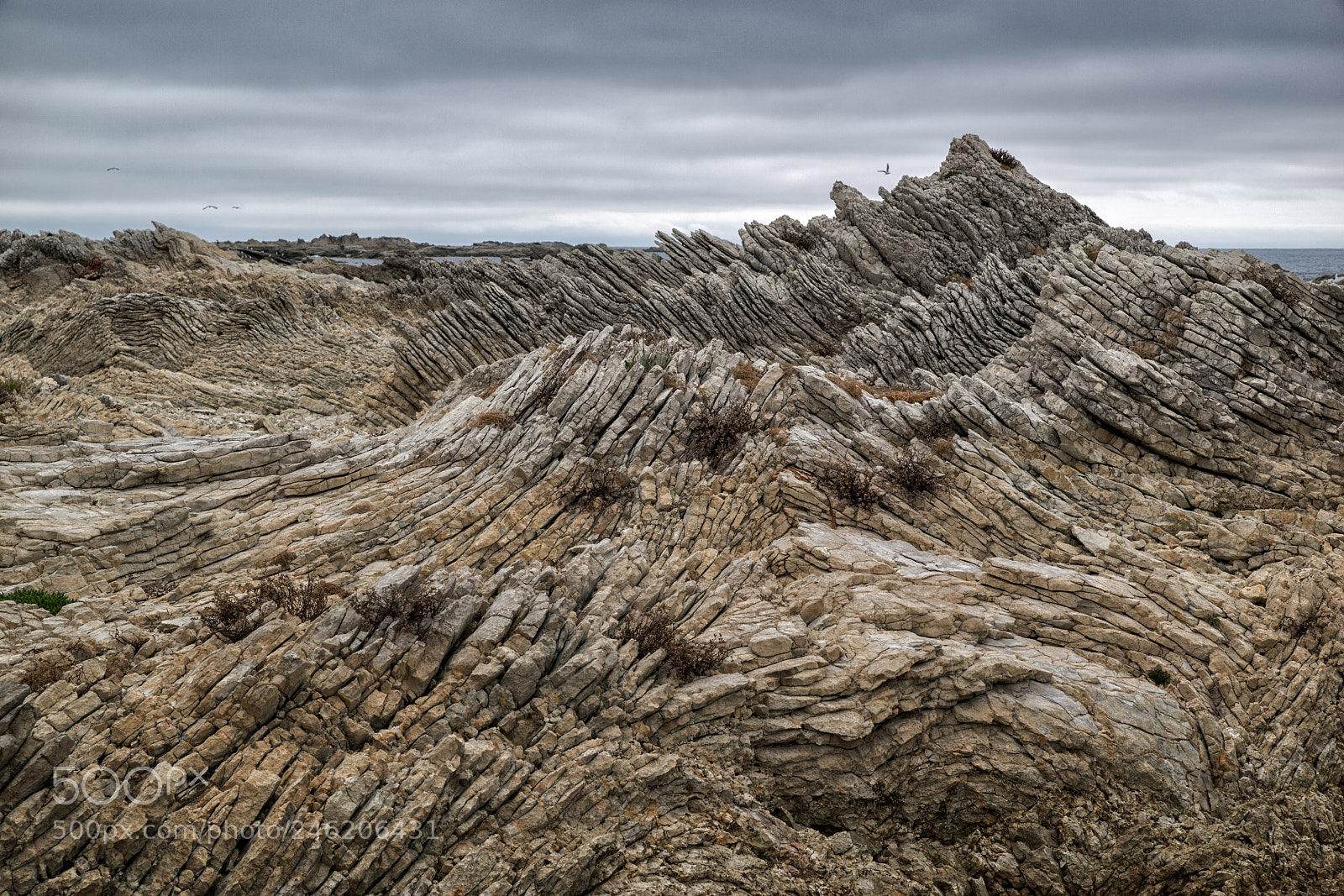 Pentax K-1 sample photo. Folded rock photography