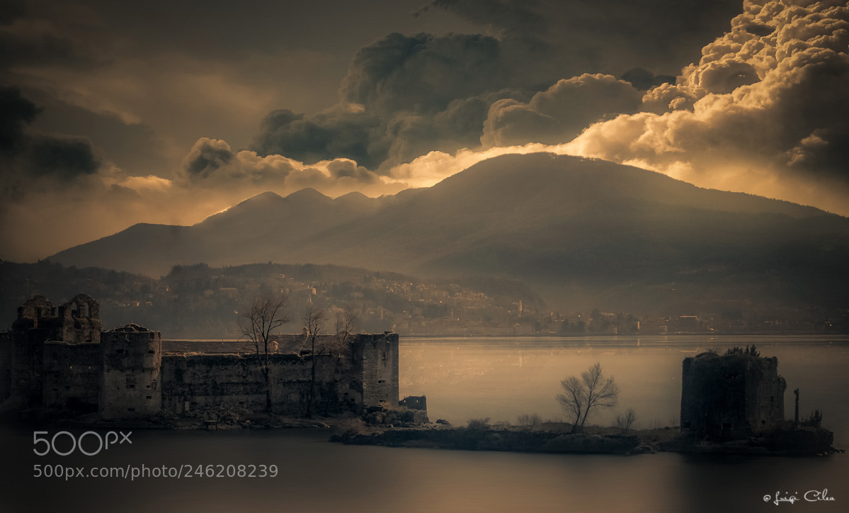 Sony a7R III sample photo. Cannero castle photography