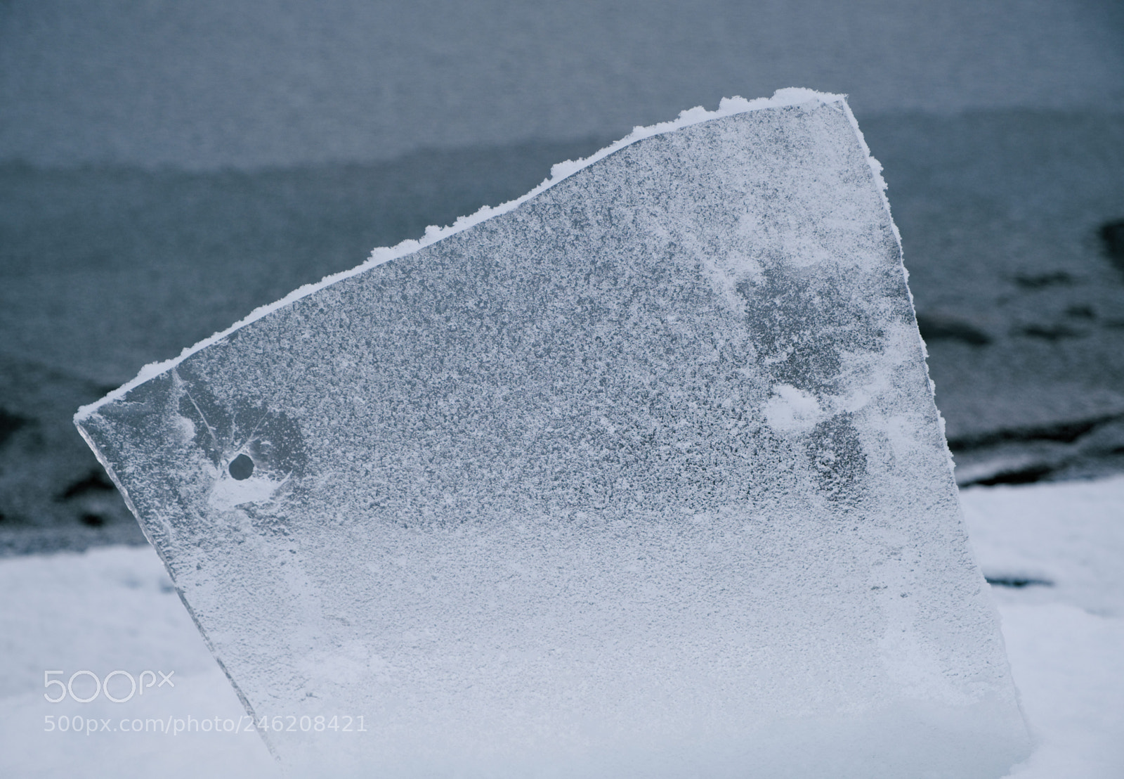 Fujifilm X-T20 sample photo. Sheet of ice photography
